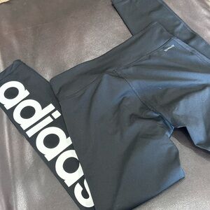 Adidas Black Leggings Modern Athletic Fit